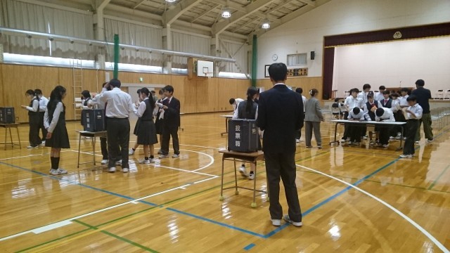 2025年　生徒会役員選挙②