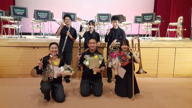 吹奏楽部の皆さん、お疲れ様でした！