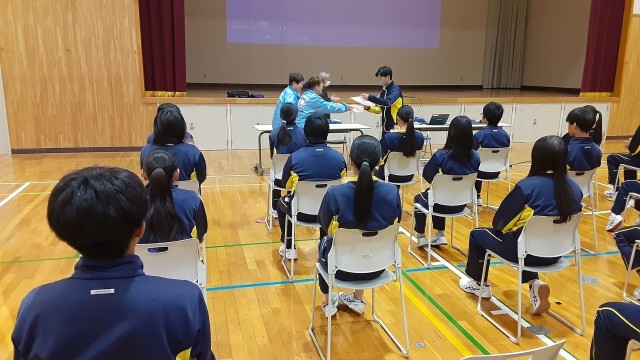 記念品をいただきました