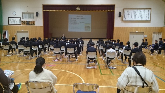 高校説明会の様子
