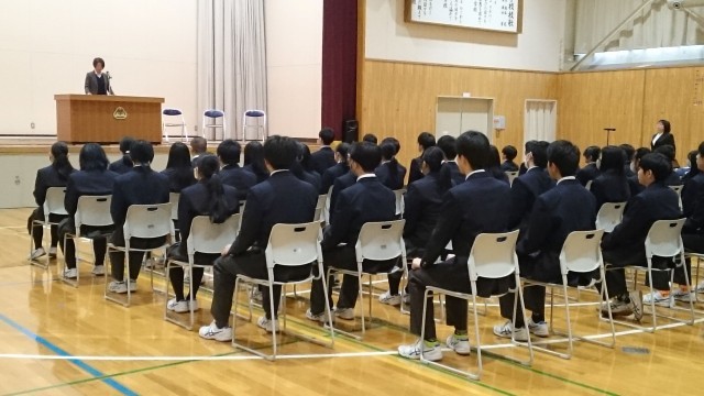 校長先生のお話