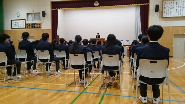 校長先生のお話し