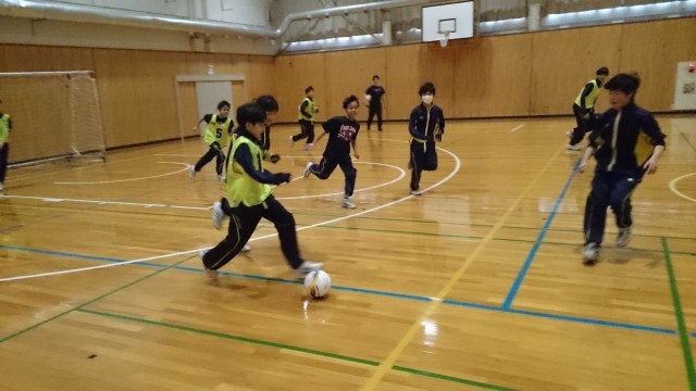 １年生　保健体育の授業