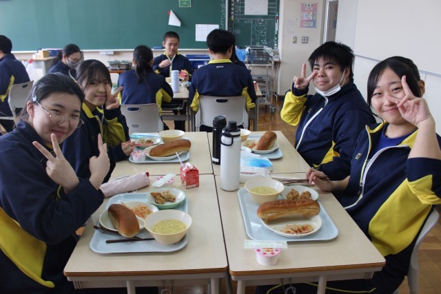 キュートな笑顔